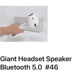 Giant Head Speaker Wireless Bluetooth 