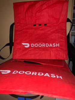 DoorDash Insulated Delivery Bag – Set of 2