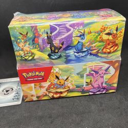 Pokemon Prismatic Evolutions Sealed Mini Tin Display