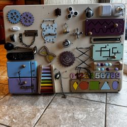 Extra large Montessori Busy Board