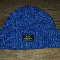 Vans Off The Wall Blue Beanie 
