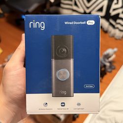 Ring Doorbell Pro 3rd generation New