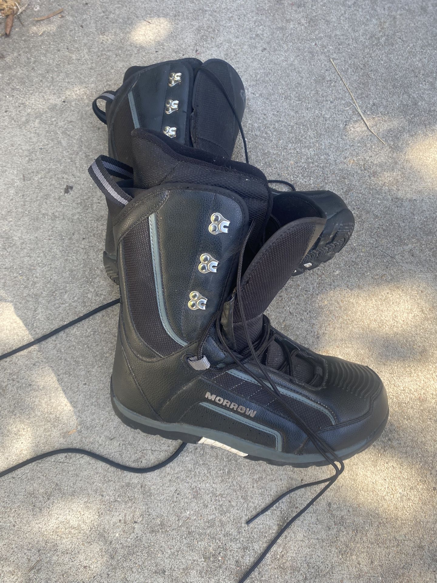 Morrow Men’s Snowboard Boots Size 9