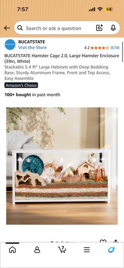 Bucatstate Hamster Cage