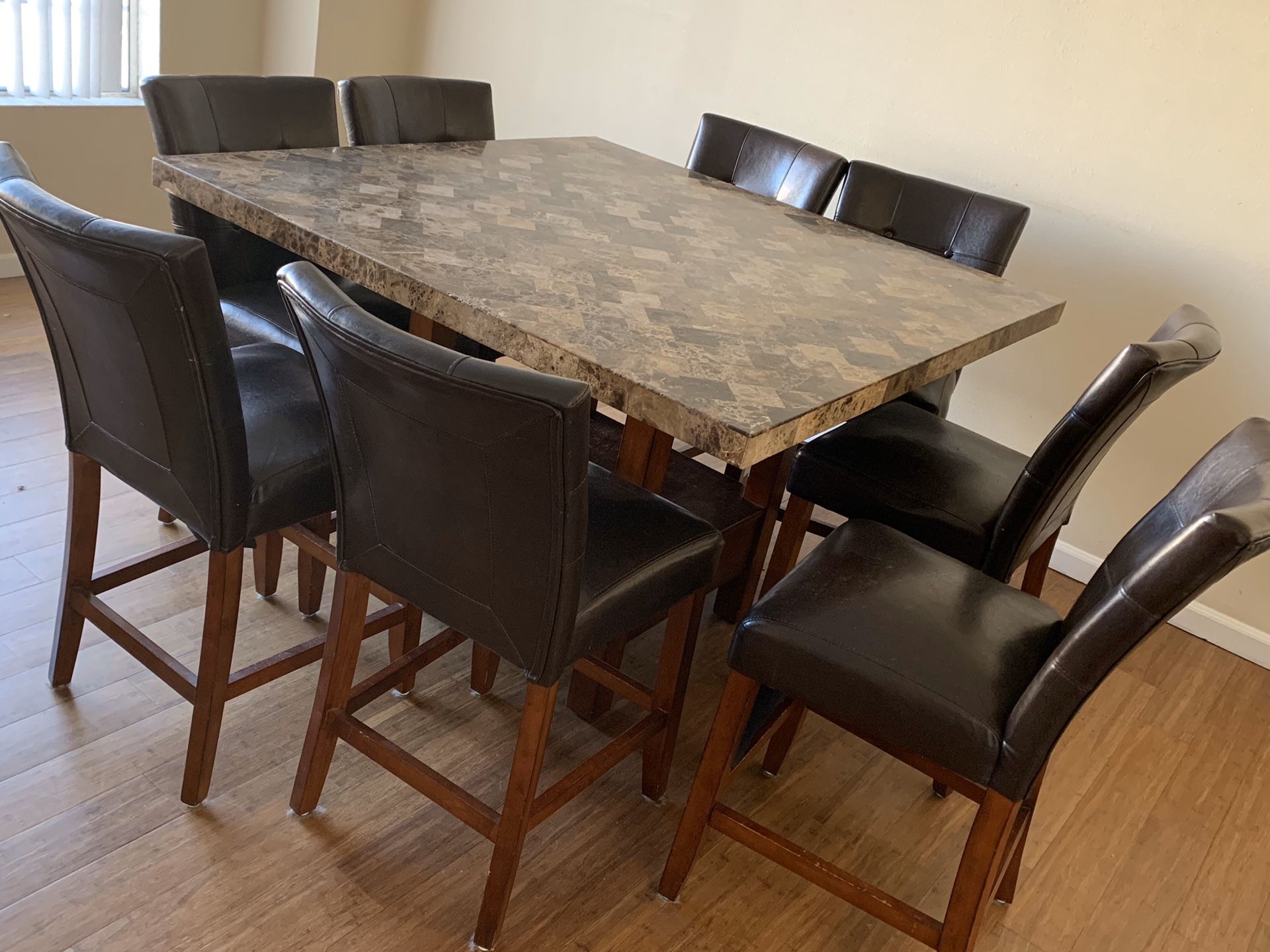 Granite Table Top Dining Table