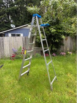 Werner 8’ aluminum ladder