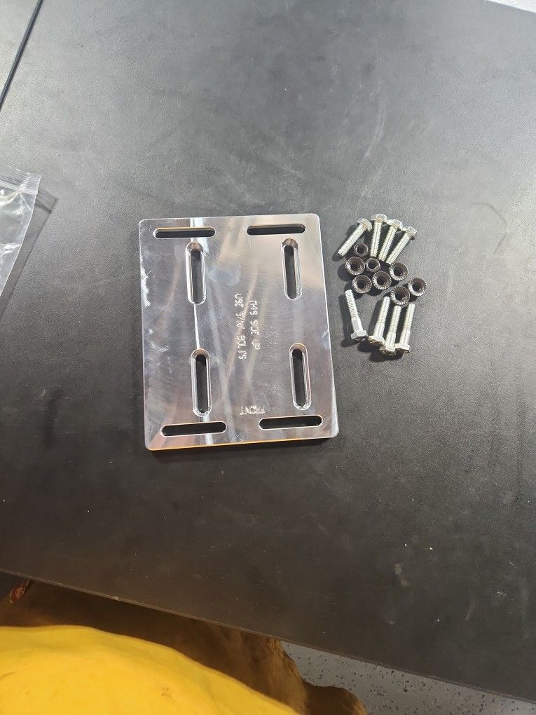 Mini Bike Adjustable Engine Plate