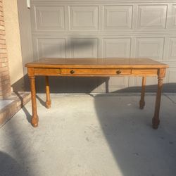 Vintage Solid Wood Office Desk