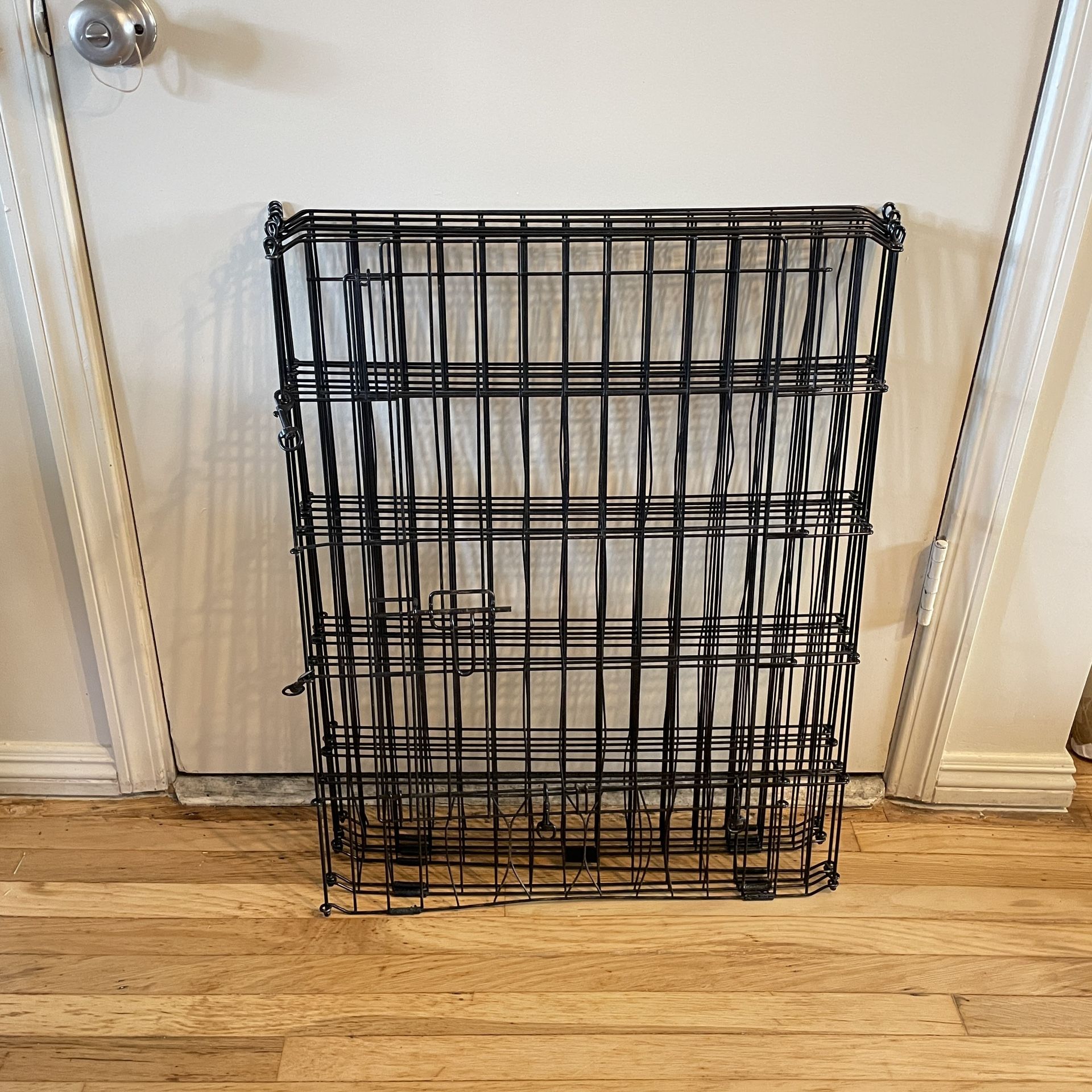 Black Metal Tall Dog Pet Exercise Play Pen Gate Crate X Pen