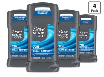 4-Pack Dove Men+Care Antiperspirant Deodorant Stick 72H Protection 2.6 Oz. NEW