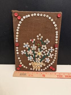 Vintage Button Art