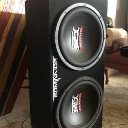 MTX subwoofer Terminator For Car- OBO