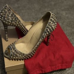 Christian Louboutin (Red Bottom) Heels w/ Spikes