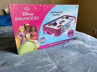 Disney Princess Electronic Tabletop Air Hockey Game