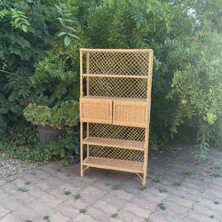 Wicker Shelf With Magnet