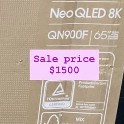 Samsung - 65” Class QN900F Series Neo QLED 8K Mini LED SamsungVision AI Smart Tizen TV