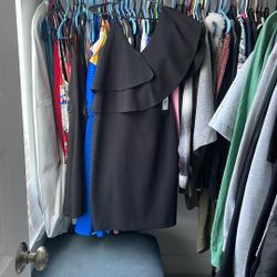 Size 6 Bebe Dress Black
