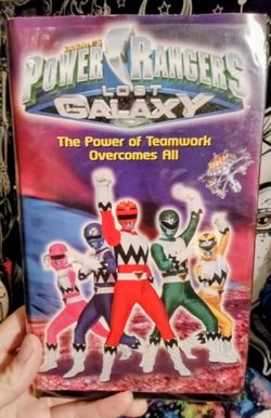 Power rangers galaxy VHS