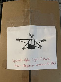 Sputnik Flush Mount Light Fixture