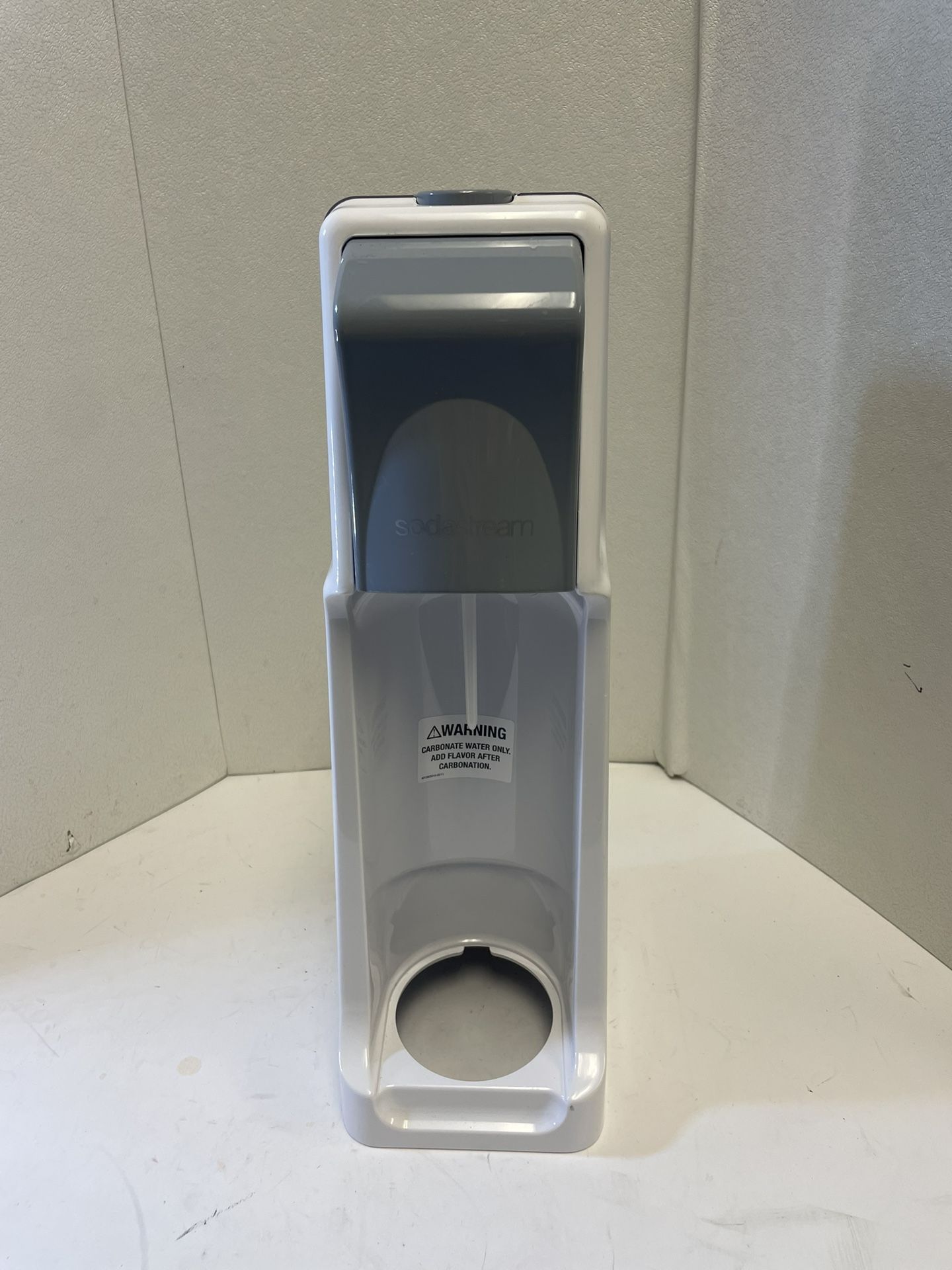 SodaStream Fountain Jet C100 Home Soda Maker Machine Only - Gray White - Tested