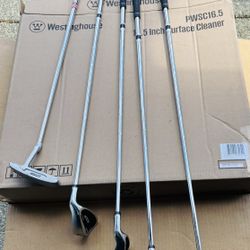 Tour x Golf Clubs Regular Shaft with Blade Putter 