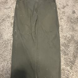 Green Dickies  Size 34