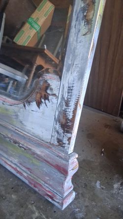 Big vintage mirrors big beveled edges
