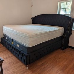MS Q  King Size Platform Bed