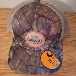 CARHARTT TRUCKERS CAP NEW NICE $20 FIRM LIST 24.99