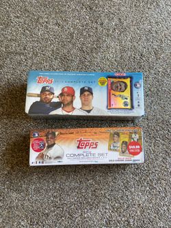 Topps complete set babe Ruth willie Mays