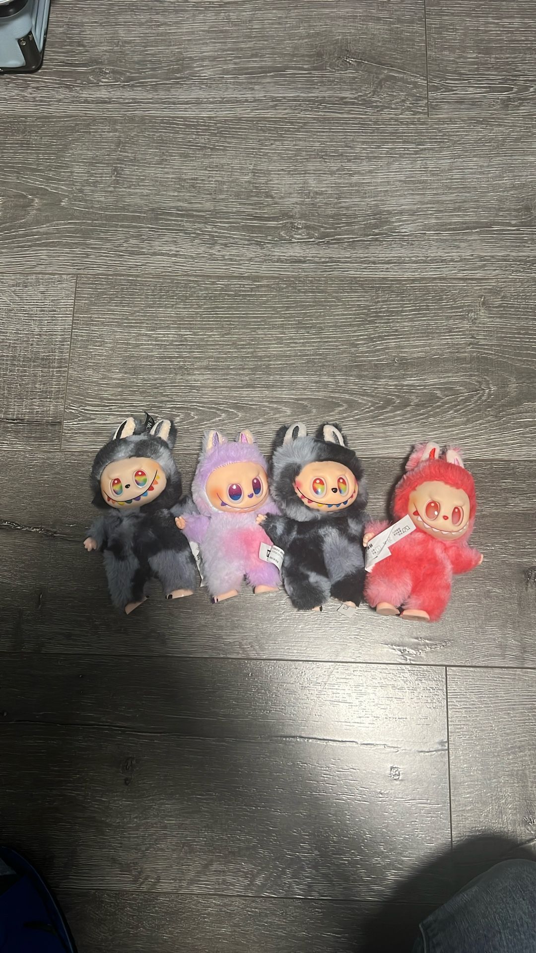 There are 4 unopened Labubu , each priced at $30