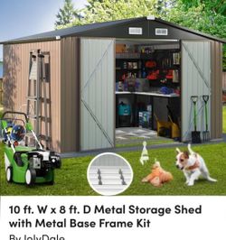 10 x 8 shed