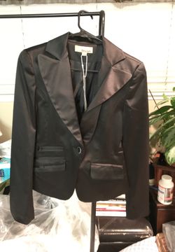 Satin like blazer (small)