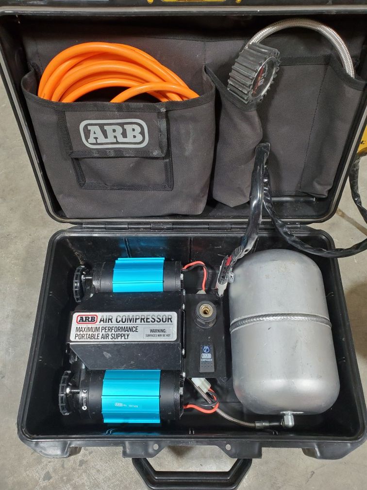 arb dual air compressor