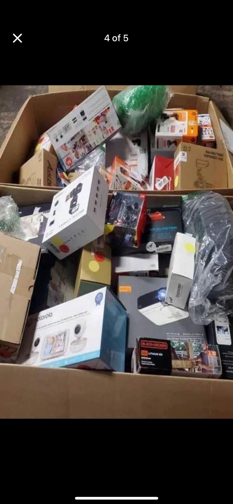 Mystery Boxes From Amazon Returns Comes From Amazon Liquidations $50 Each Or Two For $45 Each