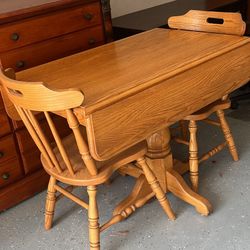 Drop Leaf Table And Chairs