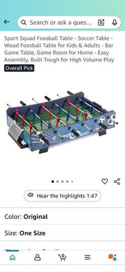 Foosball Table 