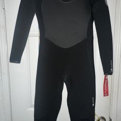 Rip Curl 5/4 hooded womens wetsuit size 10