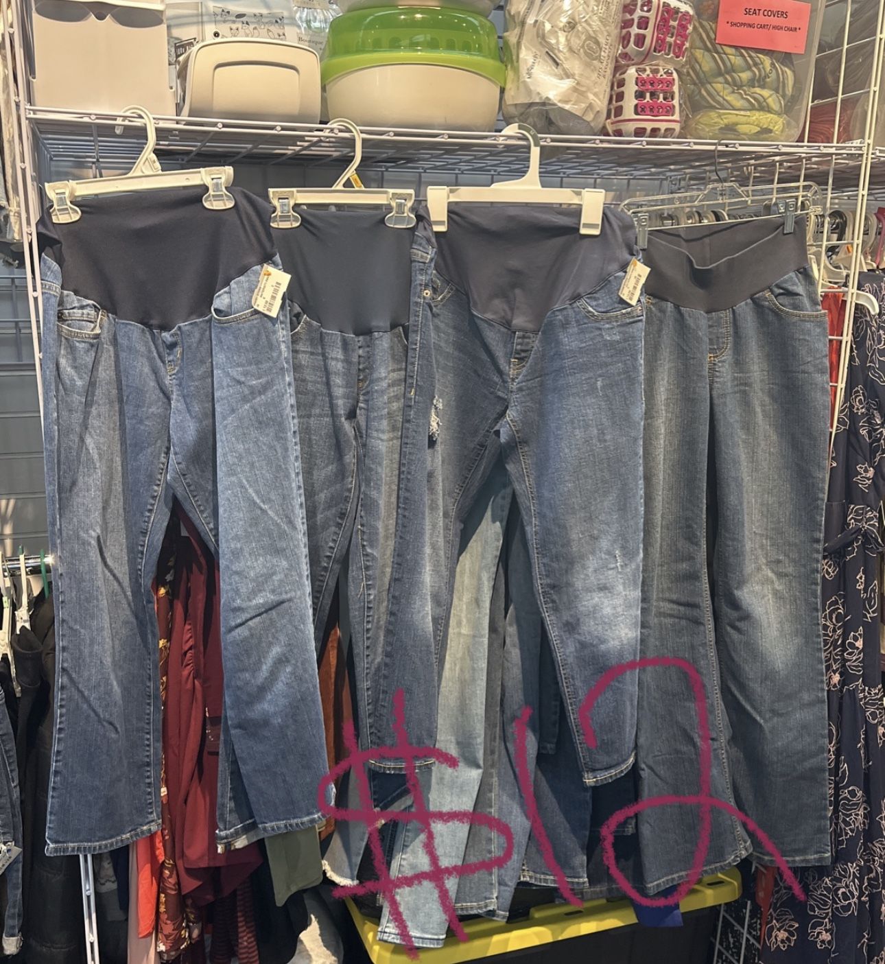 Maternity Extra Small And Small Jeans