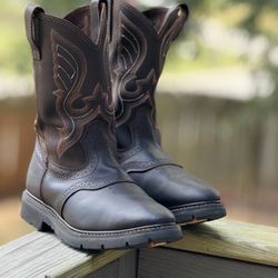 Cody James Men’s Mustang Saddle Western Work Boots 12D