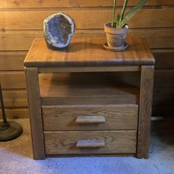 Entry Way Brown Table, Dresser,Desk With Drawers