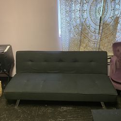 Black Fold Down Couch