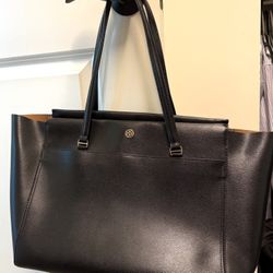 Tory Burch Large Leather Tote