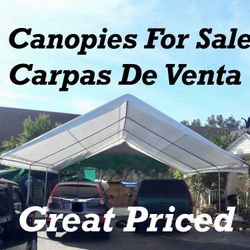 Canopy tent 20x30 Valance tarp 13/8 tubing heavy duty 18ga.tubing Carpa sombra