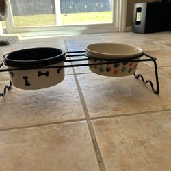 Pet Food Stand Dog Or Cat