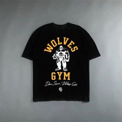 Darc Sport Marvel Gym Oversized T Shirt Wolves Gym