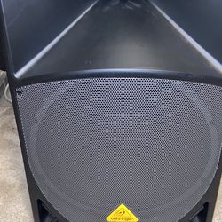 Behringer B115D Speakers (pair) New  Only used A Few Times  Also have Stands  