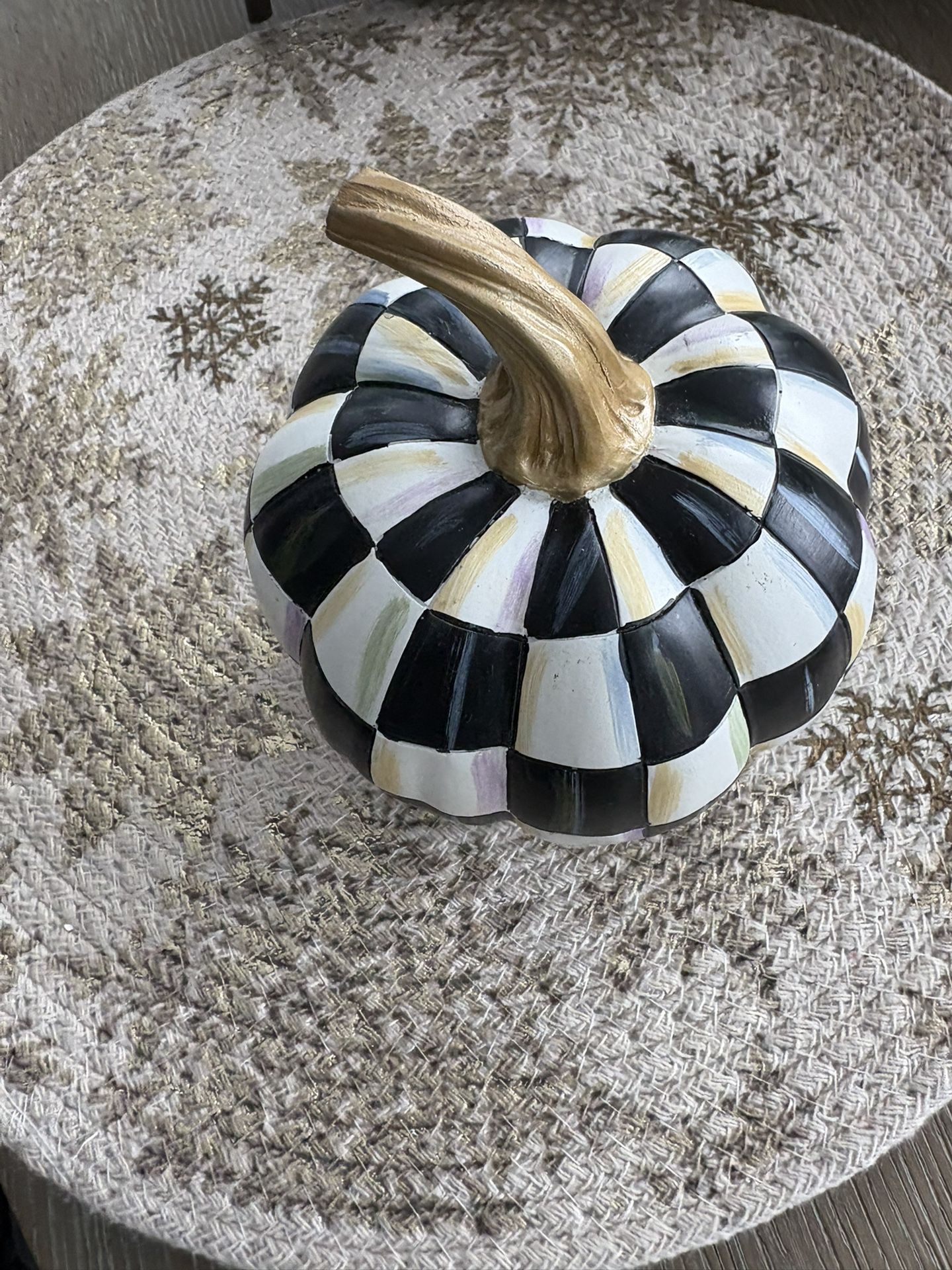 Mackenzie Childs Small Pumpkin