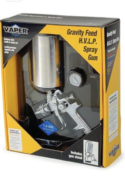 Vaper automotive spray gun with stand