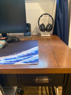 Wood desk